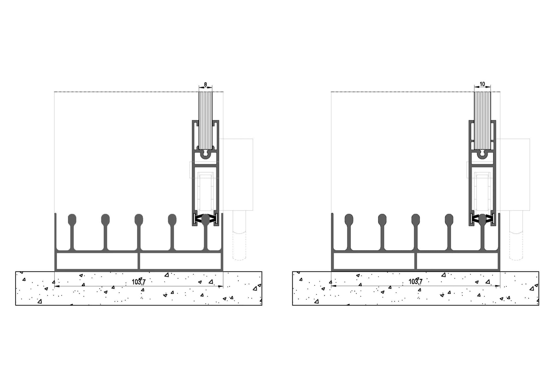 RSG104 Sürme Cam Balkon Sistemi — 2